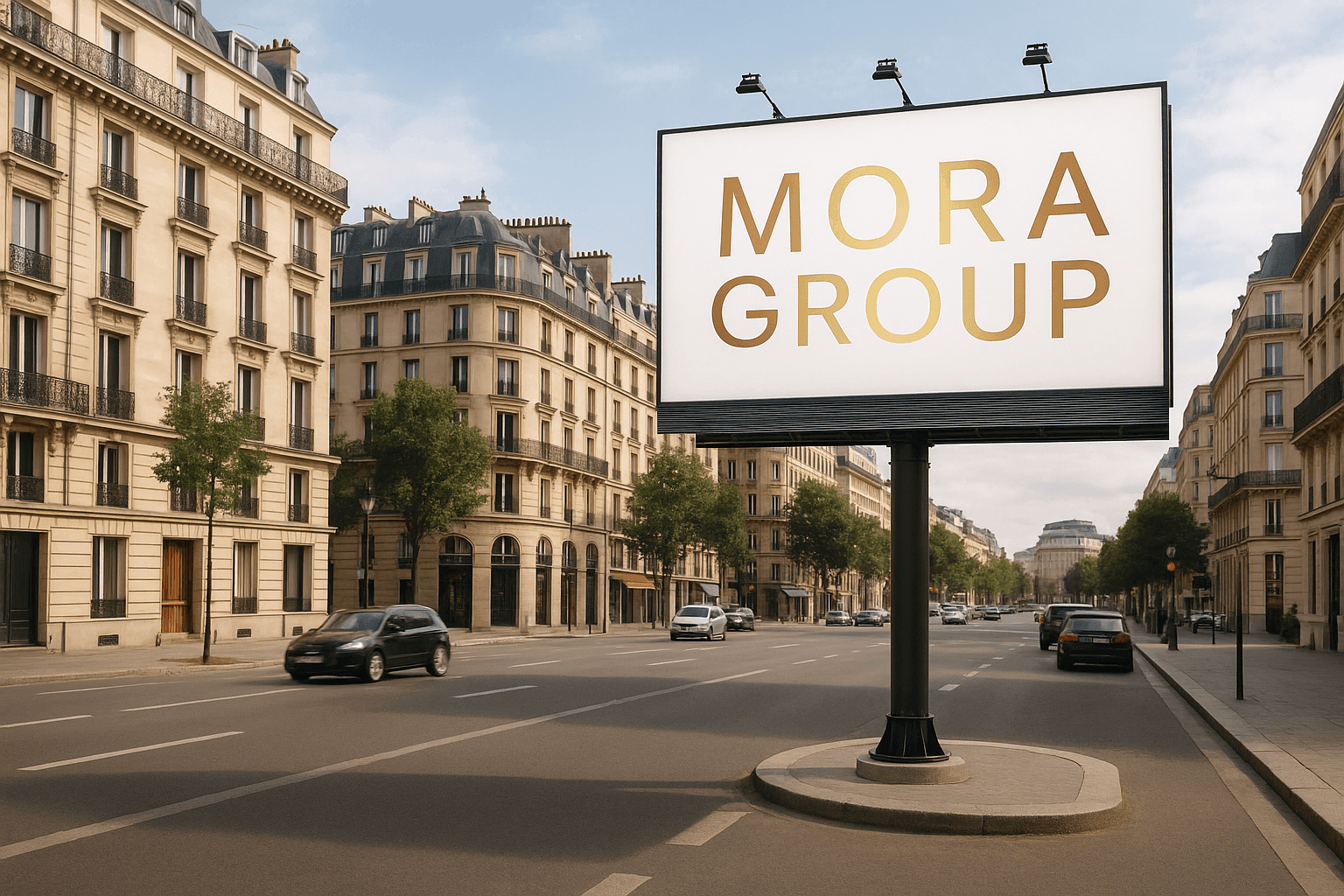 panou publicitar stradal in Bucuresti, campanie outdoor 2025