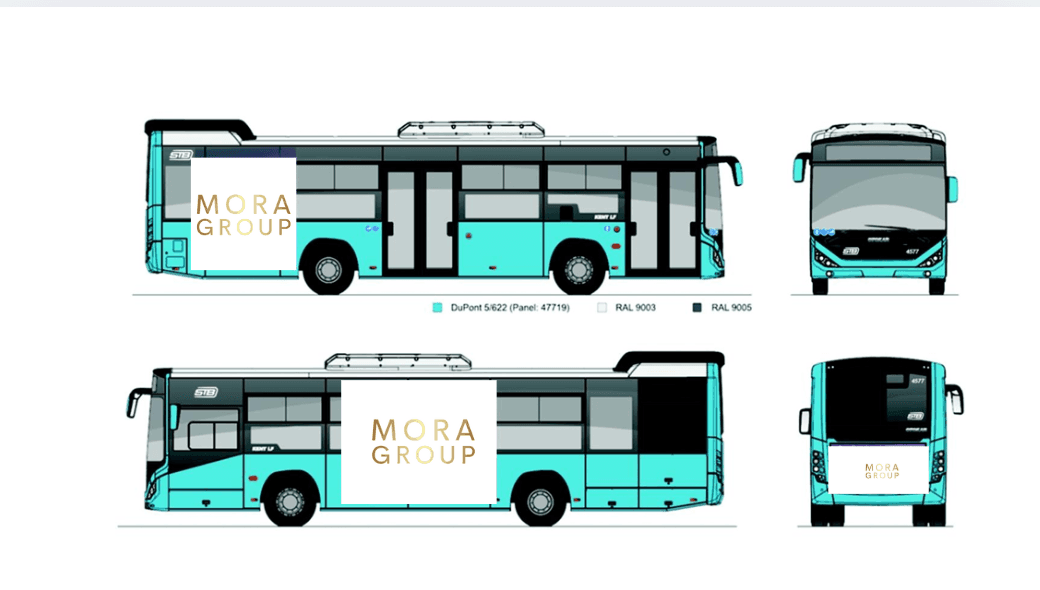 publicitate pe autobuze si tramvaie Bucuresti